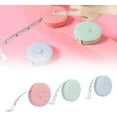 thumbnail image 3 of Mini Soft Tape Measure, Retractable Measuring Tape measure for body Fabric Sewing Tailor Home Craft Measurements(Pink), 3 of 5