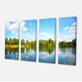 thumbnail image 2 of Spring Lake Panorama - Impression sur Toile Paysage, 2 of 3