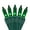 Green, variant on Kringle Traditions 100-Ct Indoor-Outdoor Blue Christmas Lights Mini Lights - 21' Green Wire