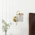 thumbnail image 4 of Aiwen Crystal Wall Mounted Lamp Modern Light Fixture Industrial Gold Finish Wall Sconce, 4 of 9