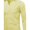 thumbnail image 4 of FashionOutfit Men's Regular Fit Dress Shirt, 4 of 5