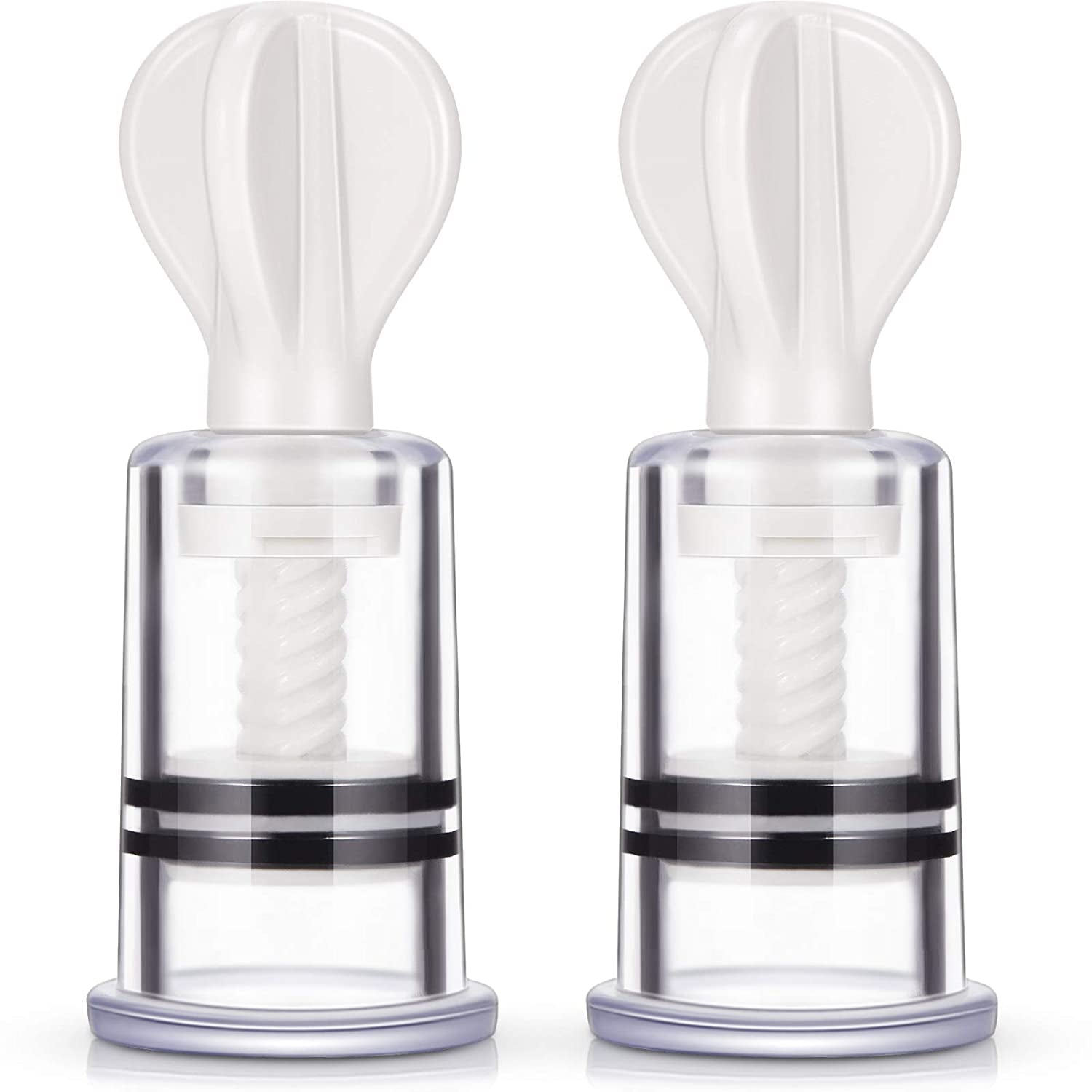 2 Pieces Corrector for Inverted, Flat Twist N.i.p.p.l.e.s Corrector, Breastfeeding Care Aspirator Mommy Suckers Shy Softly Wear Day Night (4 x 3 cm)
