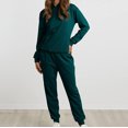 thumbnail image 3 of LYXSSBYX Sweatsuits 2pcs Sets Womens 2023 Two Piece Outfits for Women Lounge Sets for Women Sweatpant Joggers Set Casual Hoodies Tracksuit Color Sweatsuits, 3 of 8