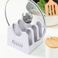 thumbnail image 5 of Aihimol Pot Lid Organizer Pot Lid Holder, Pot and Pan Organizer Drawer Organizer for Pot Lids, Pans, Cutting Boards & Baking Sheets, Dinner Plates, 5 of 6