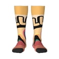thumbnail image 1 of Fotbe Hello Summer Calcetas Divertidas Estampadas para Hombre y Mujer, Calcetas de Algodón hasta la Rodilla para Caminar, Correr, Enfermería y Embarazo, 1 of 6