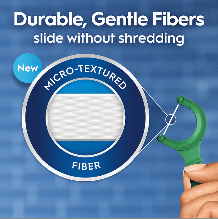 Oral-B Glide Scope Outlast Dental Floss Picks, Mint, 300 ct.