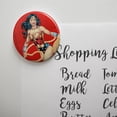 thumbnail image 2 of Wonder Woman Character Kitchen Refrigerator Locker Button Magnet, 2 of 6