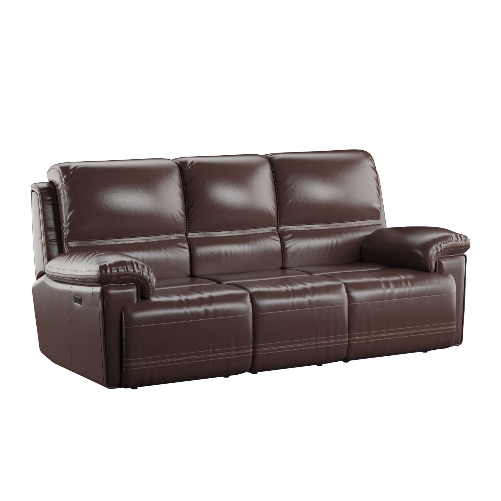 Wallace Amp Bay Teddy Leather Dual Power Reclining Sofa Com Bay Teddy Leather Dual Power Reclining, Jennifer Convertibles Leather Sofa