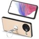 thumbnail image 2 of For Xiaomi Poco F7 Pro 5G Xiaomi Redmi K80 5G Case Folding Kickstand Leather Back Cover Carbon Fiber, 2 of 4