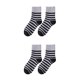 thumbnail image 1 of Calcetines de invierno para hombre Qarigey 5 pares calcetín grueso forrado Rayas gris claro 2Conjunto, 1 of 6