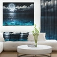 thumbnail image 1 of Design Art - Lune Pleine Romantique sur la Mer, 1 of 3