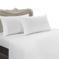 thumbnail image 1 of My Favorite Linen Egyptian Cotton 800 Thread Count Solid Sheet Set - Queen/White, 1 of 3