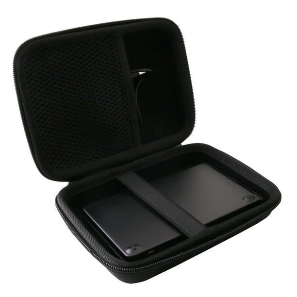 WERJIA Estuche rígido de transporte para teclado Bluetooth plegable Samsers/iClever BK08 (SOLO ESTUCHE) (Negro)