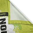thumbnail image 3 of Ambesonne Fitness Kitchen Curtains, Muscular Champion Man, 55"x39", Apple Green Black White, 3 of 3