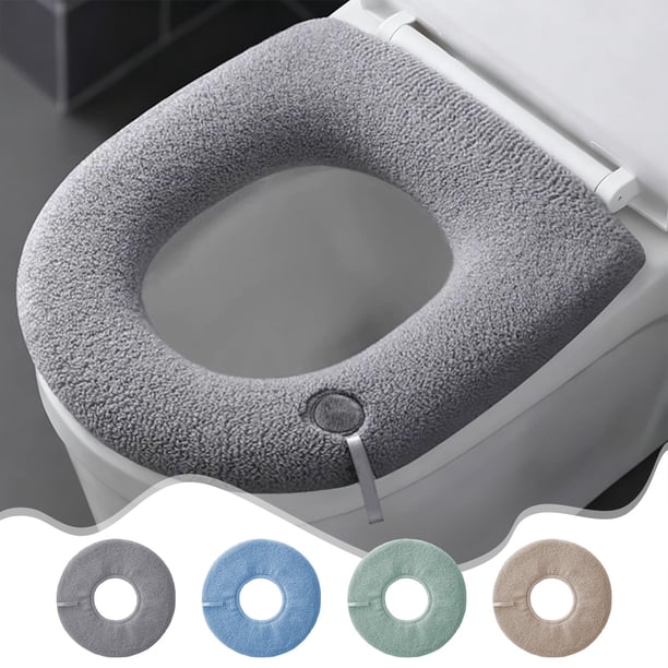 Funda De Asiento De Inodoro De Poliéster Funda de cojín para asiento de inodoro de Rkxzt