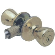 Ultra Div Of Hbc 84261 Mobile Home Tulip Knob Door Lock Entry Set - Stainless Steel