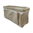 thumbnail image 2 of Bolsa de almacenamiento Strade Fareast Limited organizador colgante para cabecera multiusos Con bolsillos Beige, 2 of 8