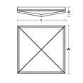 thumbnail image 2 of AFX - Pearson - 15.91 Inch 27W 1 LED Flush Mount-White Finish, 2 of 6