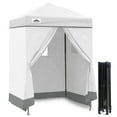 thumbnail image 4 of EAGLE PEAK Flex Ultra Compact 5x5 Pop-up Changing Room Canopy, Portable Privacy Cabana for Pool, Fashion Photoshoots, or Camping (White), 4 of 10