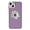 Purple, variant on Luxury Diamond Logo Window Logo View Crystal Bling Glitter Leather Camera Lens Protection Soft iPhone Case for Women Girls (White,iPhone 11 Pro Max)