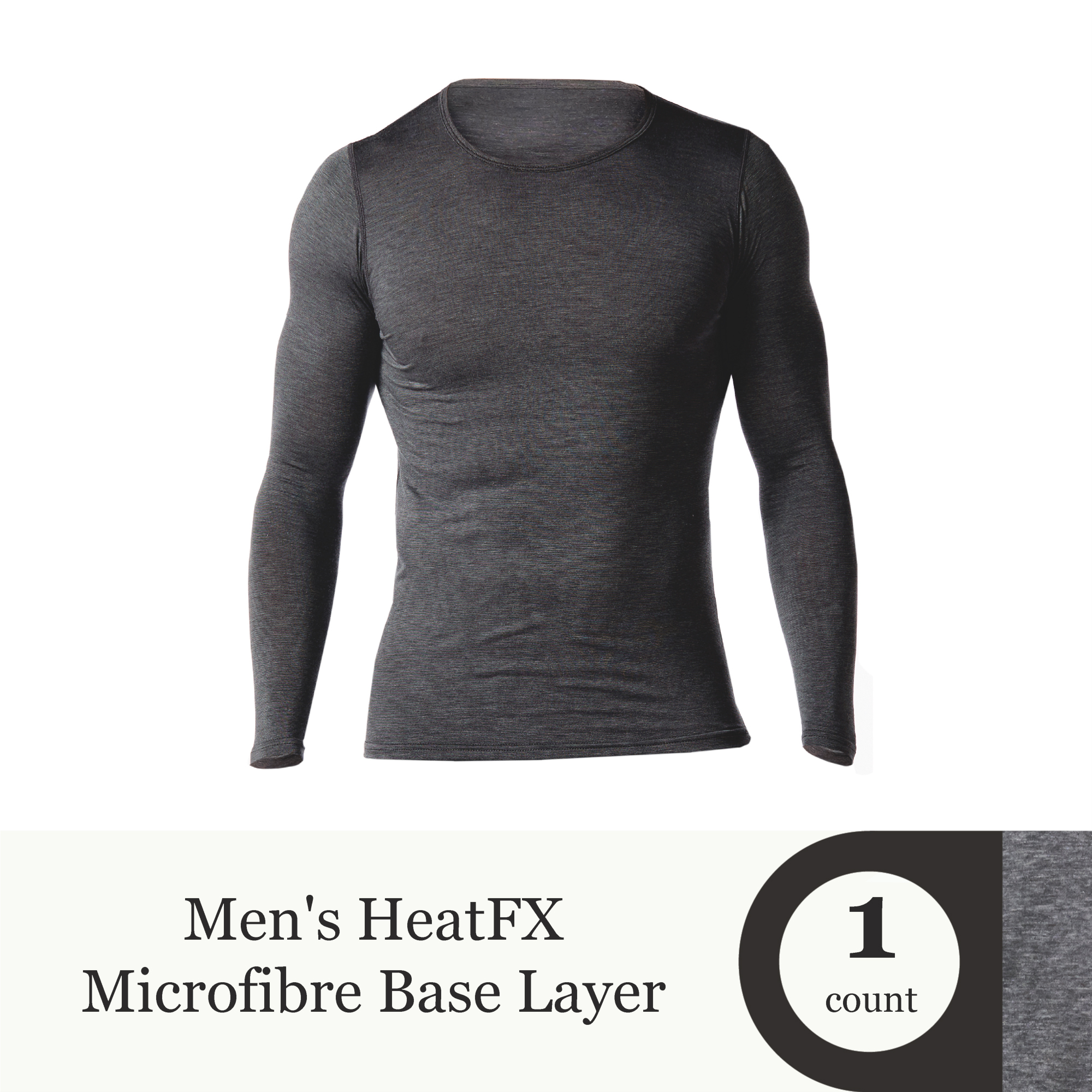 Stanfield's Men's Thermal HeatFX Ultralight Weight Long Sleeve Undershirt Baselayer