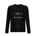 thumbnail image 3 of gbyLJF Men's Christmas Printed Top Lightweight Round Neck Long Sleeve T-shirt Casual Comfy Sweatshirt Christmas gifts for Men, 3 of 4