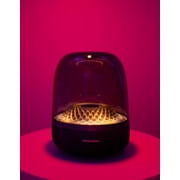 Restored Harman Kardon HKAURAS4BLKAM-Z Aura Studio 4 Bluetooth Speaker, Black