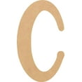 thumbnail image 1 of Cheap Wood MDF Letter 10'' Tall Jacklin Letters DIY C, Paintable Craft Project A-Z, 1 of 3