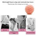 thumbnail image 4 of Pelota de masaje Trigger Point Deportes Yoga Alivio del dolor Agarre de entrenamiento (Naranja) Likrtyny Deportes al aire libre Salida diaria Juego de fiesta, 4 of 5