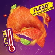 Takis Fuego Kettlez 8 oz Sharing Size Bag, Hot Chili Pepper & Lime Kettle-Cooked Potato Chips