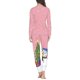 thumbnail image 4 of Conjunto de pijama de dos piezas para mujer, ropa de dormir cómoda, informal, de manga larga, para otoño e invierno, con envío directo, 4 of 4