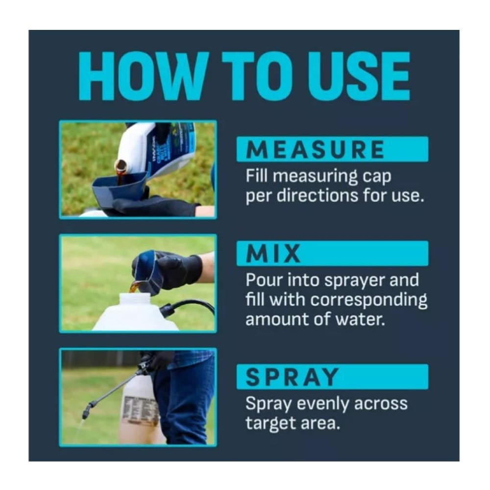 Image 100523495 All-in-One Lawn Weed Killer Concentrate 6,000 sq. ft. Coverage Area, 24 oz.