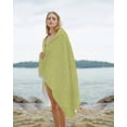 thumbnail image 2 of Vintage Fruit Green Beach Towels Oversized Super Absorbent,Farmhouse Retro Solid Color Linen Texture Lightweight Bath Towel Quick Dry Sets For Bathroom/Pool/Rv Camping/Beach Play/Gym Room 31"x62", 2 of 8