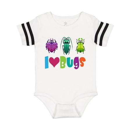 

Inktastic I Love Bugs Gift Baby Boy or Baby Girl Bodysuit