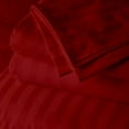 thumbnail image 2 of Top Split Queen Sheets Sets for Adjustable Beds - 800 Thread Count- 100% Egyptian Cotton 4Pcs Bed Sheets, Fits Upto 21'' Inch Deep Pockets, Burgundy Stripe- Split Down 39 inches from The top, 2 of 8