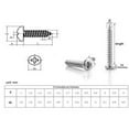 thumbnail image 3 of Sufanic 1800Pcs Self Tapping Mini Electronic Screw Assortment Wood Screws Set M1-M1.7, 3 of 5