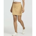 thumbnail image 2 of Real Essentials 3 Pack: Women's 16" Active High Waisted Skort Skirt Pockets - Running Tennis Golf Gym (Available In Plus), 2 of 7