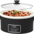 thumbnail image 2 of Programmable Slow Cooker with Timer Keep Warm - Small Kitchen Appliance for Family Dinners, 2 of 5