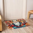thumbnail image 6 of the God of Wealth Polyester Non-Slip Machine Washable Bath Rugs Office Mat Floor Mats, 6 of 6