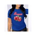 thumbnail image 2 of Playera Blusa De Granadas Pomegranate – Estilo Natural con Sabor a Frescura Color Azul Talla Mediana Marca Emil SaEs, 2 of 4