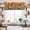 Yellow, variant on Colorful Flowers Kitchen Curtain Valances for Windows Farmhouse Short Curtains, Farmhouse Sunflower Daisy Rod Pocket Valance Curtain for Bedroom Cafe Living Room 42"x12"