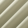 thumbnail image 4 of Sun Zero Malmo 1-Piece Theater Grade Extreme 100% Blackout Rod Pocket Curtain Panel, 52"X95", Cream, 4 of 9