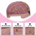 thumbnail image 5 of YOSICL 14" Pink Wig with Bangs Curly Synthetic Wigs for Women Cosplay Wigs Extensions, 5 of 8