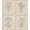 WSF-AS01-2210-YUI26, variant on PixonSign Framed Wall Art Winter Autumn Brown Wildflowers Posters, Set of 4 Nature Wilderness Wall Decor Prints, Botanical Floral Wall Décor, Rustic Classic Countryside Artwork - 12"x16" Black