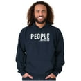 thumbnail image 4 of Funny People Not A Fan Sarcastic Joke Hoodie Sweatshirt Women Men Brisco Brands S, 4 of 6