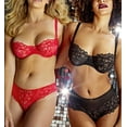 thumbnail image 5 of Panache Allure Deep Brief (10764),2XL,Black/Latte, 5 of 6