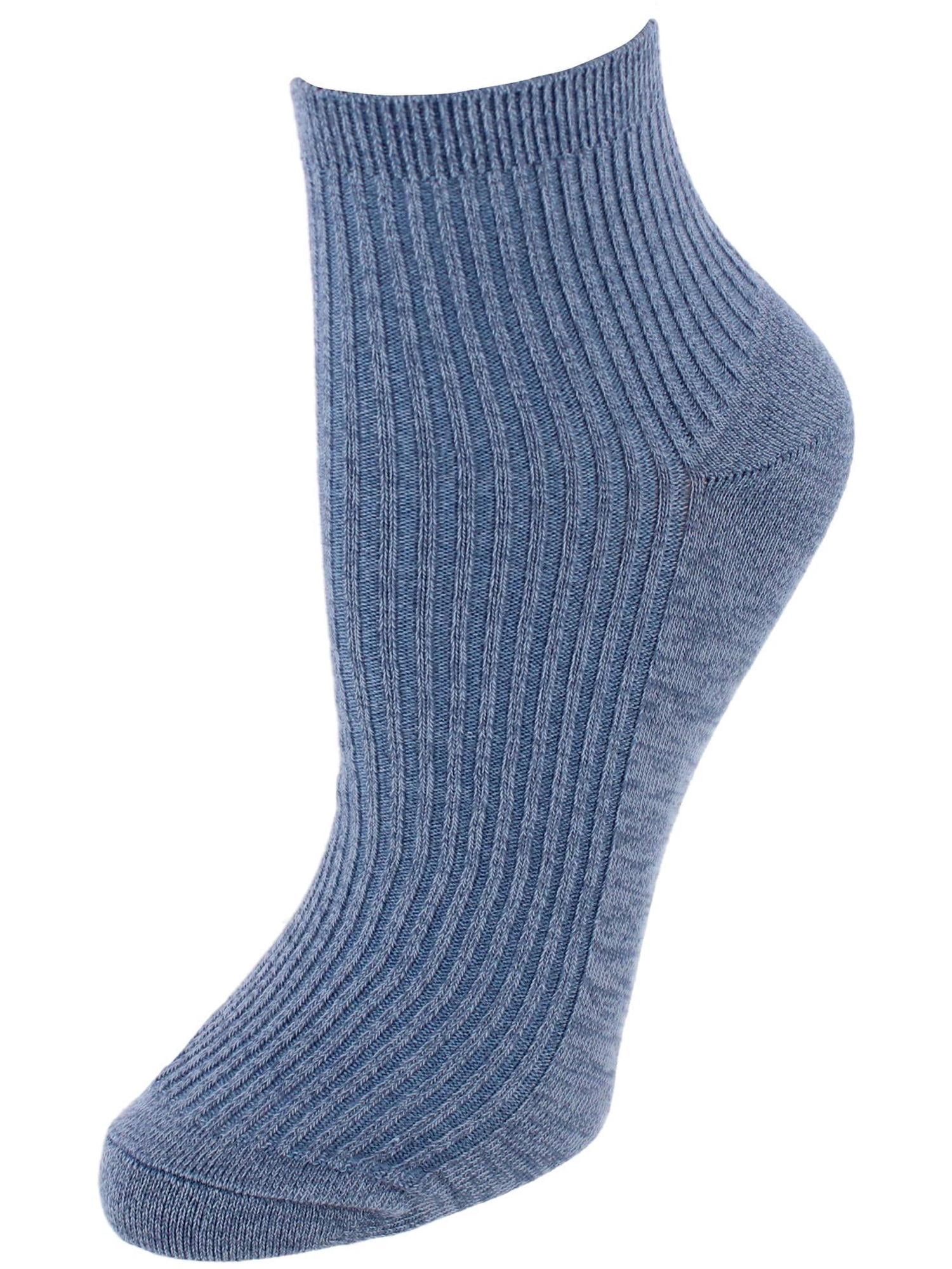 Gold Toe  Quarter Lenght Ribbed Comfort Seams Socks (6 Pairs) (Women)