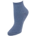 thumbnail image 2 of Gold Toe  Quarter Lenght Ribbed Comfort Seams Socks (6 Pairs) (Women), 2 of 6