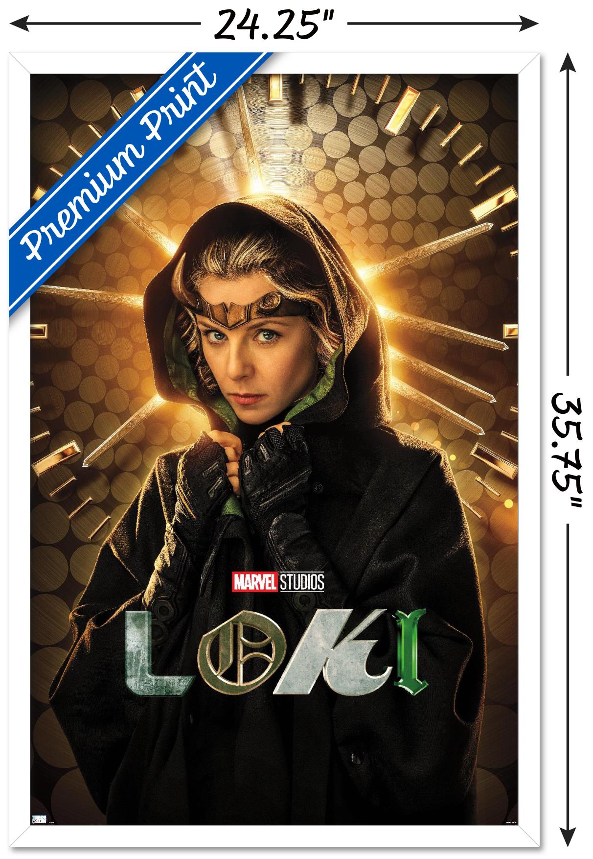 Marvel Loki - Sylvie One Sheet Wall Poster, 22.375" x 34", Framed