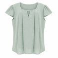 thumbnail image 1 of Blusa George para Mujer, Manga Corta Sage Talla Ch, 1 of 4